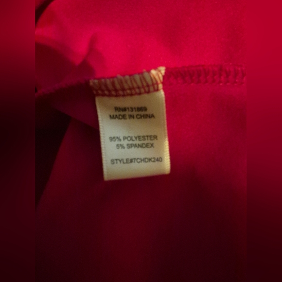 Thirty Thirty LA Red Corset Bodycon Dress M EUC - Picture 8 of 14